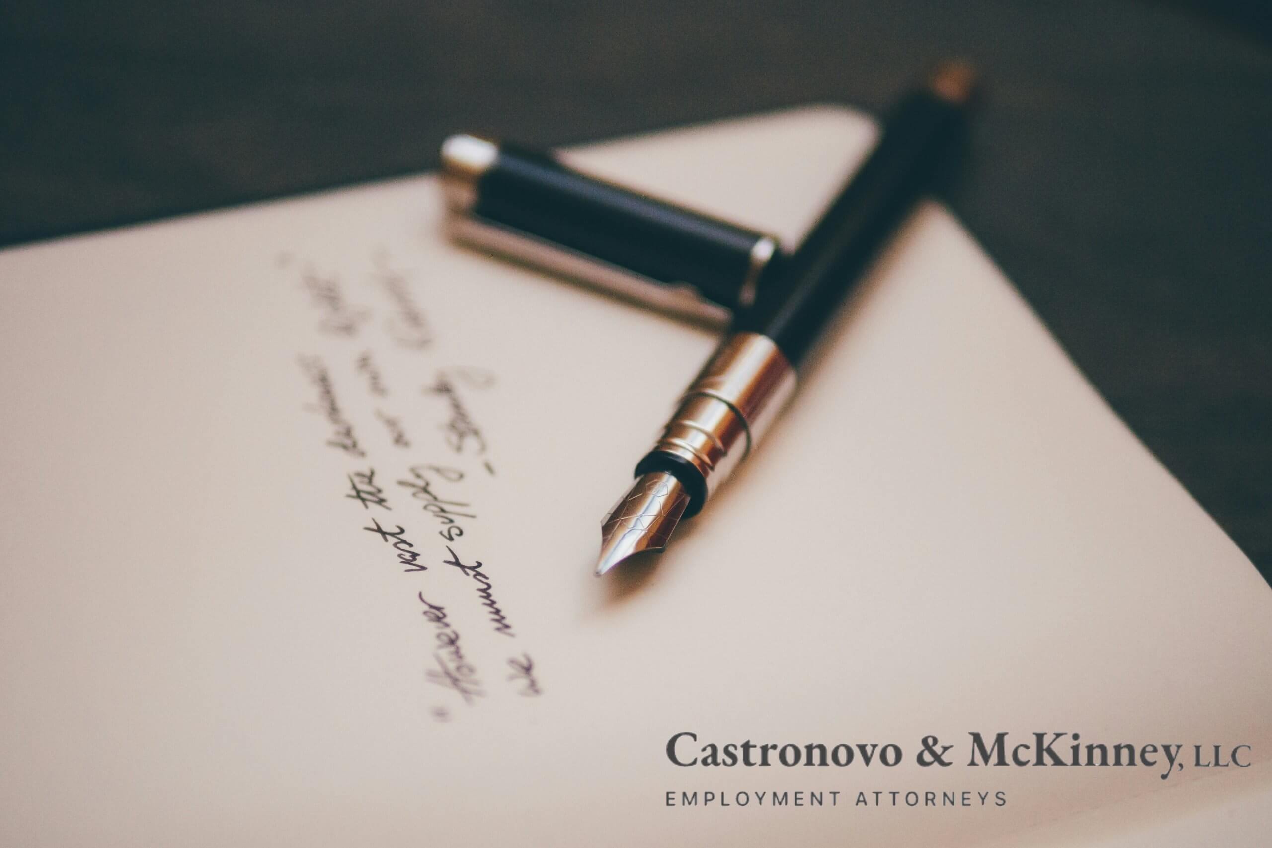 Weymouth Township Employment Agreements