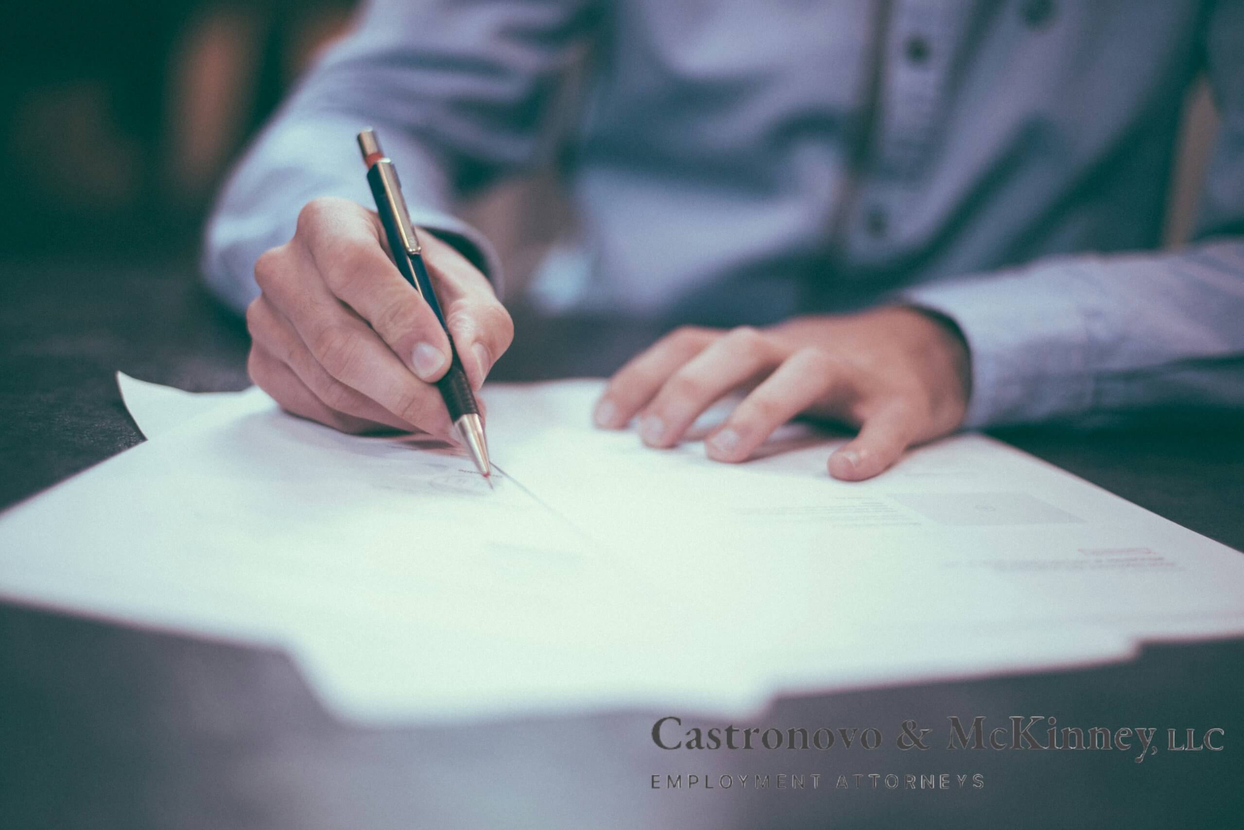 Weymouth Township Employment Lawyer